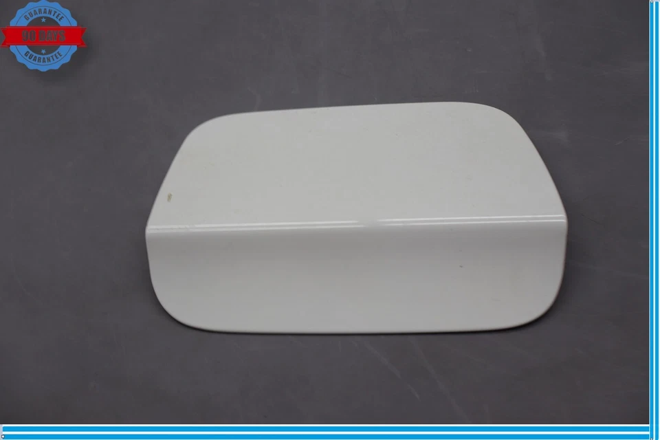 09-15 BMW 740i 740Li 750i Fuel Tank Door Lid Trim White 51177198167 Oem - Image 4 of 4