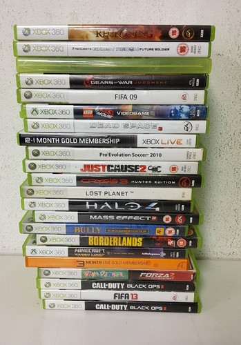84 x Empty Xbox 360 Cases Joblot- Red Dead Redemption GTA COD Minecraft Halo4 20 - Picture 3 of 6