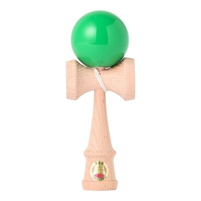 Gentosha Official Kendama STARS Green Size One Certified by Japan Kendama Assoc
