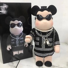 28CM Bearbrick 400% Action Figure Miss Coco Xiang Cartoon Blocks Bear Toy Gifts