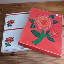 70s Vintage Stationary Set Writing Paper & Envelopes Hallmark Retro Flowers
