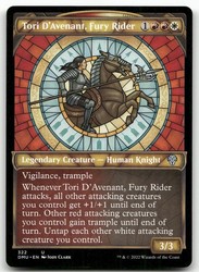 Tori D'Avenant, Fury Rider (Showcase) #322 Dominaria United