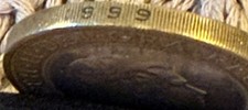 999 Edge Error coin Rugby World Cup 1999 &pound;2 Two Pound Coin Circulated