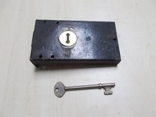 Door Rim Lock Locks Vintage Duel Handled 29 (FREE UK POSTAGE)