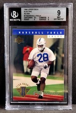Marshall Faulk Cards, Rookie Cards, Autographed Memorabilia 15