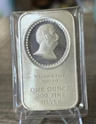VINTAGE 1976 MADISON MINT PRESIDENTIAL SERIES  SILVER ART BAR - WILLIAM H. TAFT