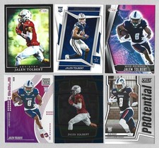 Jalen Tolbert  Score-Sage-Select-R&S-Chronicles  RCs (6) card lot