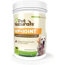 Pet Naturals Hip and Joint Supplement with 160 Chews, Cats Dogs