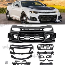 NEW Full Front Bumper Cover Set 1LE style For 2016-2018 Chevy Chevrolet Camaro