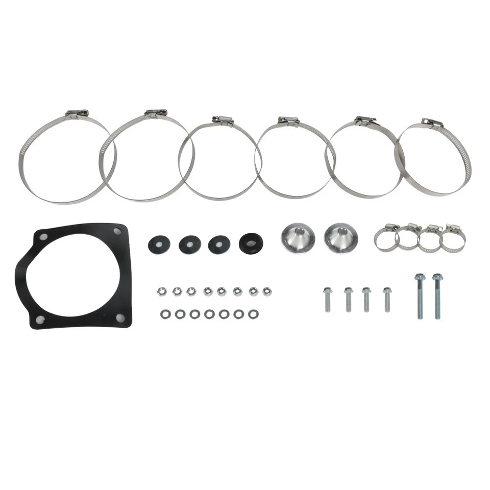 ✅Kit de sistema de admisión de aire frío + filtro para Ford Lobo 4,6 L 1997 1998 1999 azul Foto 2 de 4