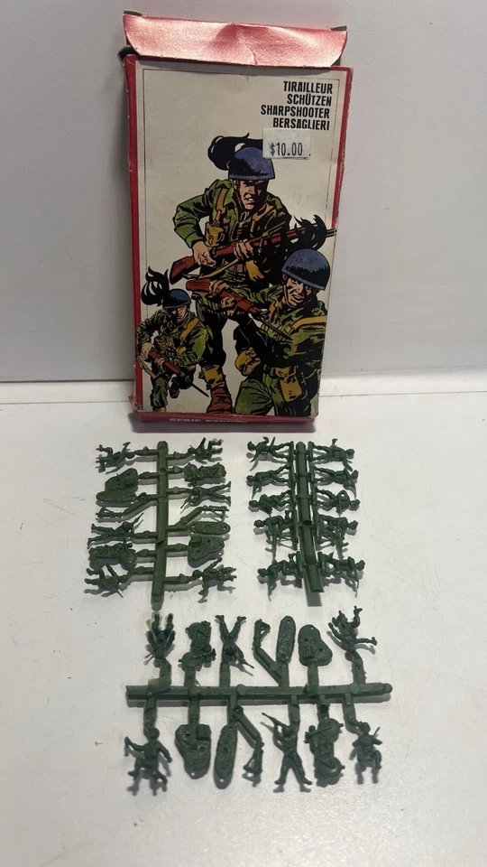 Atlantic of Italy 1/72 Caja # 115 Segunda Guerra Mundial Francotiradores Italianos Lote 3 Foto 2 de 4