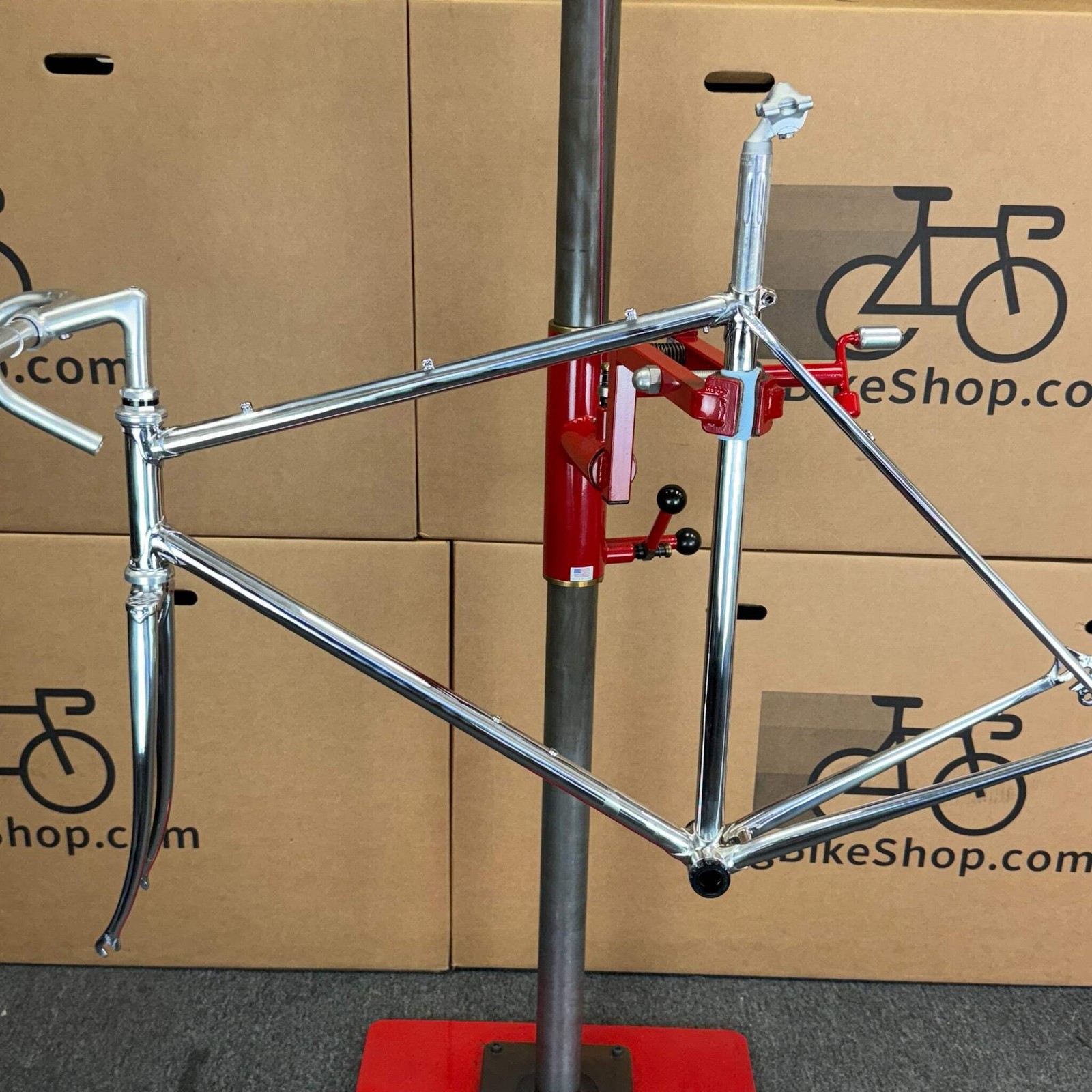 Wilier Triestina, Full Chrome Rare Vintage Luxury Relic Italian Bike-1980s, 55cm