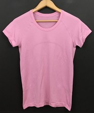 Lululemon Swiftly Tech Short Sleeve Crew Pink T-Shirt Size 8