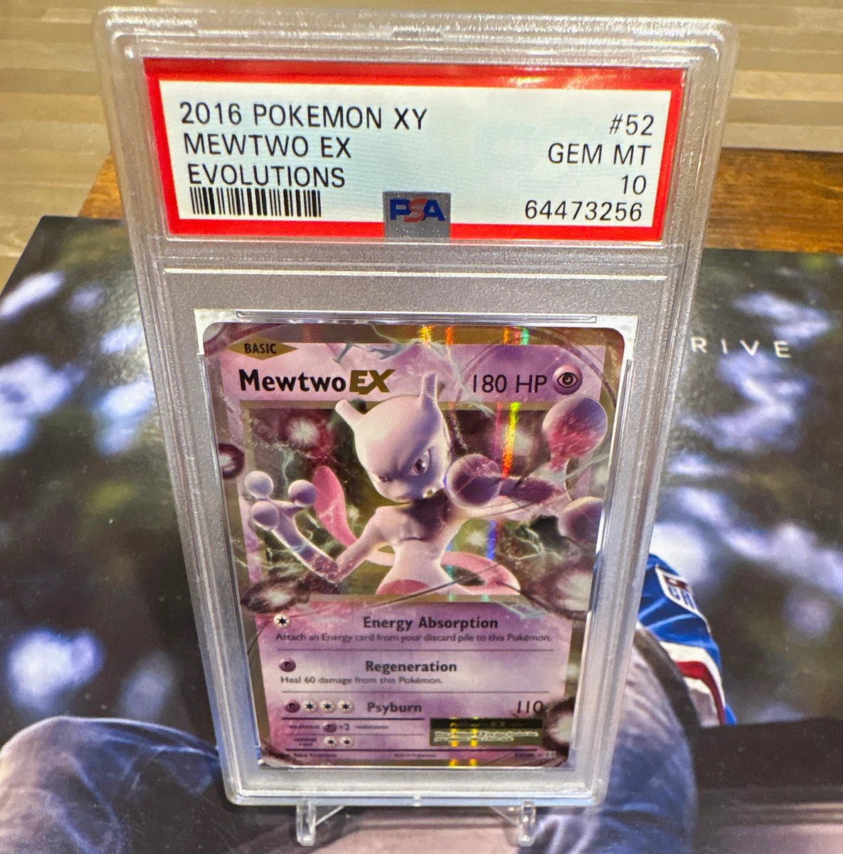 Mewtwo Pokémon TCG Evolutions Ultra Rare Individual Collectible