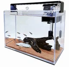 3.2 Gallon Fish Tank, Nano Nature Aquarium,Small Aquarium Starter Kit. READ