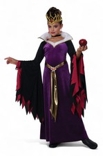 Brand New Evil Queen Cosplay Dress Child Costume