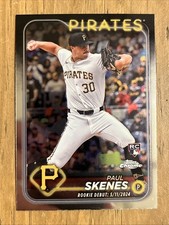 2024 Topps Chrome Update #USC27 Paul Skenes Rookie Debut RC Pirates