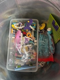 Huge LEGO Friends Lot &ndash; Roller Coaster 41130, Pool 41313, and Airport 41109