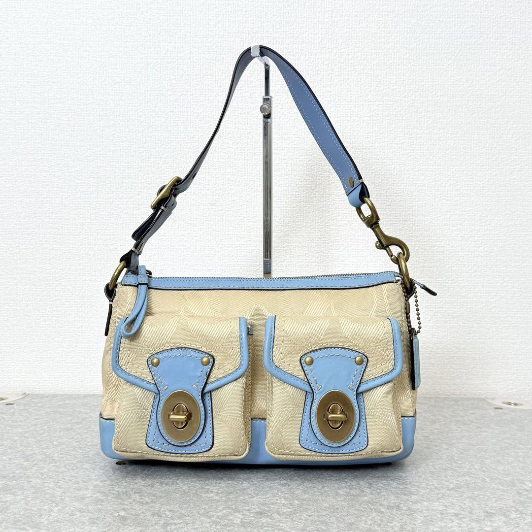 バッグ Coach Legacy Turnlock Shoulder Bag 65th Rare Coach Legacy Signature Leather Turnlock Shoulder Bag