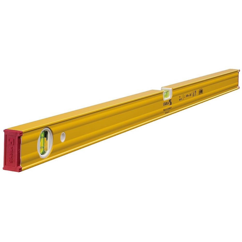 Niveau à bulle robuste Stabila Type 80 AS pour poser facilement vos étagères et cloisons de 100cm