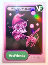 Willful Wizard 2023 National Exclusive VeeFriends #VF-WWB 134/999 Rare Bubblegum