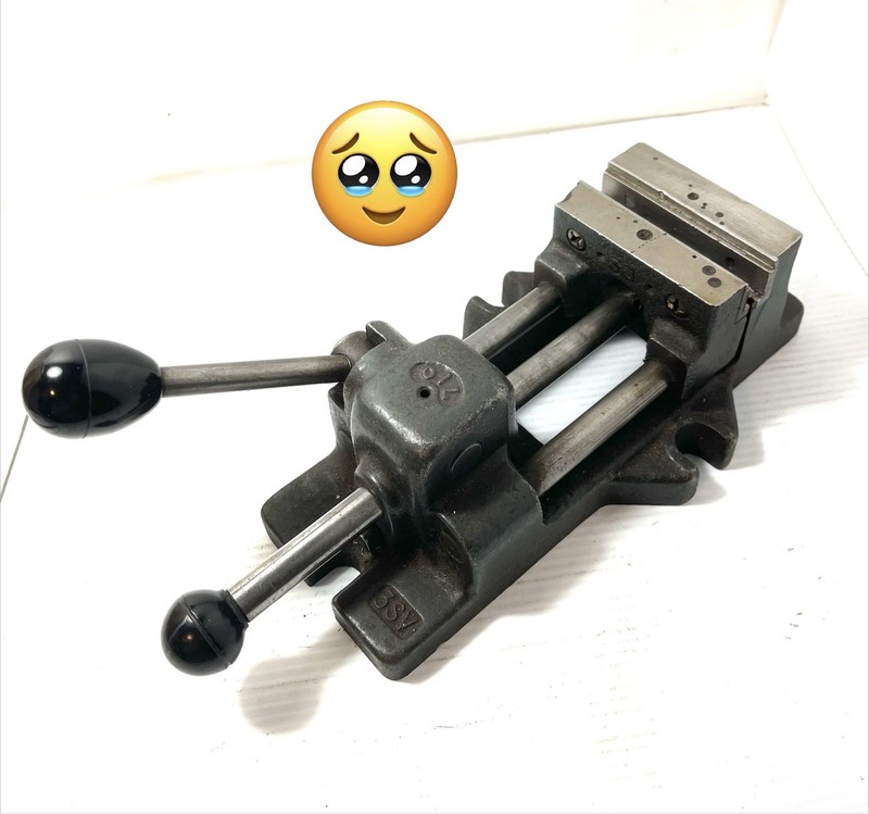 Heinrich 3-SV Grip Master Quick Release Vise 3” Wide + 2 Used Replaceable  Jaws