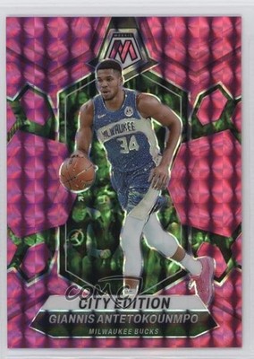 2023 Panini Mosaic City Edition Pink Prizm /149 Giannis Antetokounmpo #279 1b7p