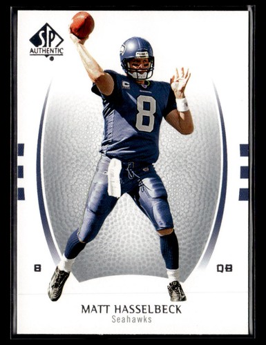 Matt Hasselbeck #60 2007 SP Authentic card