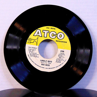 Bee Gees - Lonely Days / Man For All Seasons 7'' Single 45 RPM ATCO Pop
