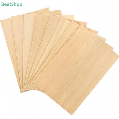 DIY Holzplatten Bastelsets 15x10cm Lindenholz 10 Stück