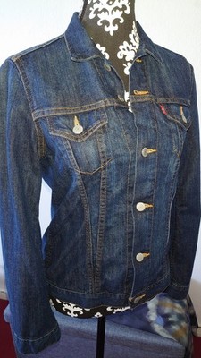 Damen Levi's Jeansjacke Größe M, Blau, Blau, Blau