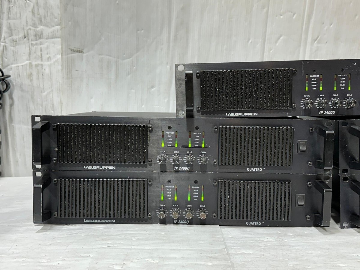 Lab Gruppen FP2400Q 4CH Power Amplifier #6095-F (One) THS | eBay