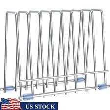 Reusable Bags Drying Rack Stainless Steel Kitchen Organizer Storage Holder New