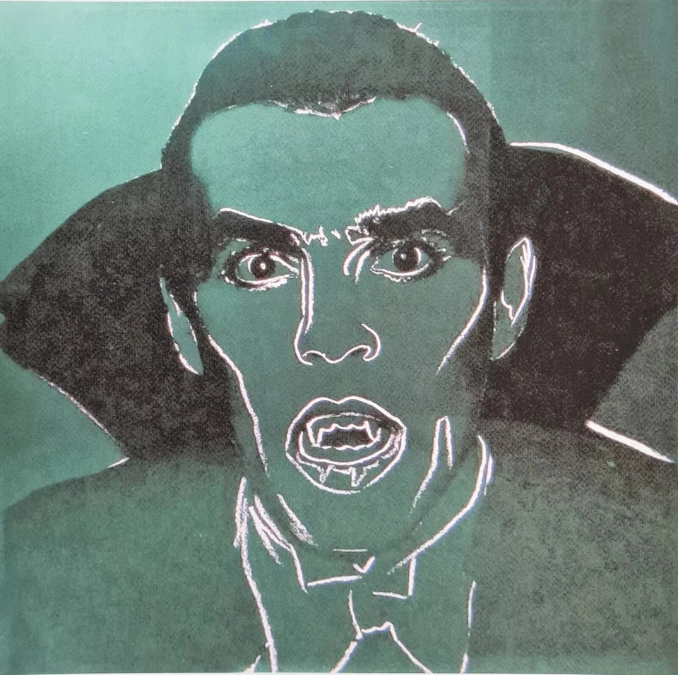 ANDY WARHOL * Dracula * 50 x 35 cm * signed lithograph * limited # xx/125 - Bild 2 von 4