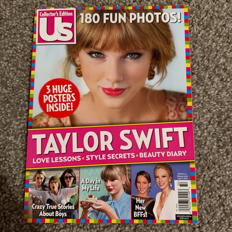 Us Weekly July 2013 Taylor Swift Collector's Edition Illustrated NO POSTERS