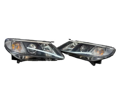 Genuine Hella Saab 9-3 Facelift Halogen Headlight Set Left Right 2008-
