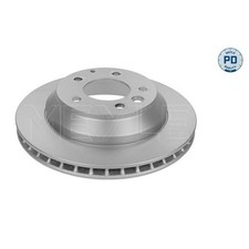 MEYLE 2x Bremsscheibe hinten Ø330 mm belüftet für VW Touareg 7P5 3.0 V6 TDI 4.2