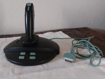 Microsoft Sidewinder 3D Pro Joystick schwarz Flightstick NICHT Funktionsgeprüft