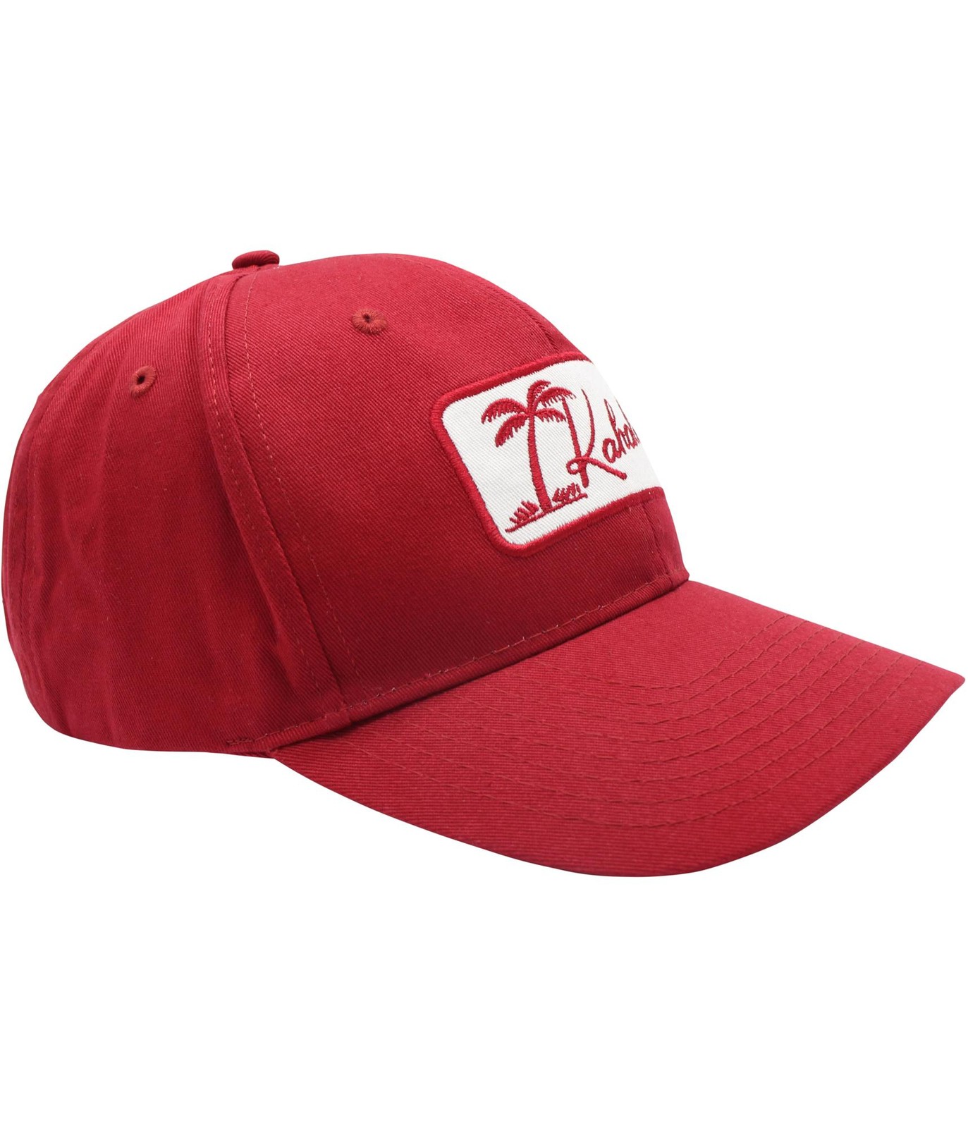 Бейсболка с логотипом Kahala Mens Heritage Palm, красная, Один размер