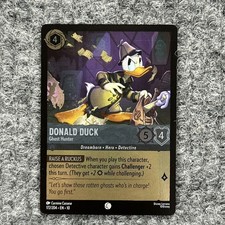Disney Lorcana Whispers in the Well Donald Duck Ghost Hunter 172/204 C Foil