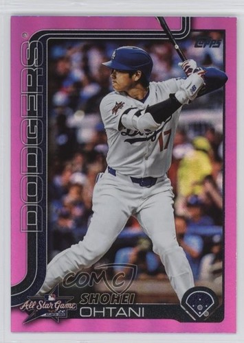 2025 Topps Update 2025 All-Star Game Pink Foil Shohei Ohtani #ASG-1 18ye