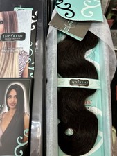Bobbi Boss Indi Remi Human Hair 18 Inches Italian Wave Color 1 Black