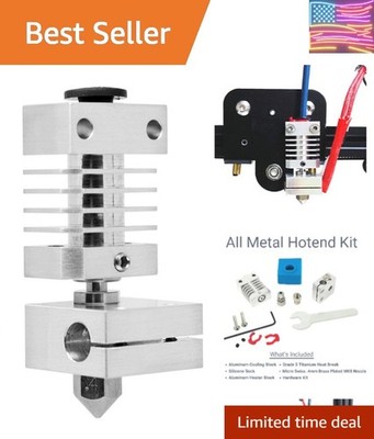 Microswiss All Metal Hotend Kit for Creality CR-10 / CR10 / CR10S / Ender 2 /...