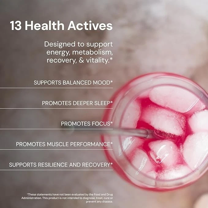 Blueprint Bryan Johnson Mistura de Longevidade Construtor Muscular Recuperação Sangue Laranja 30Sev - Imagem 4 de 4