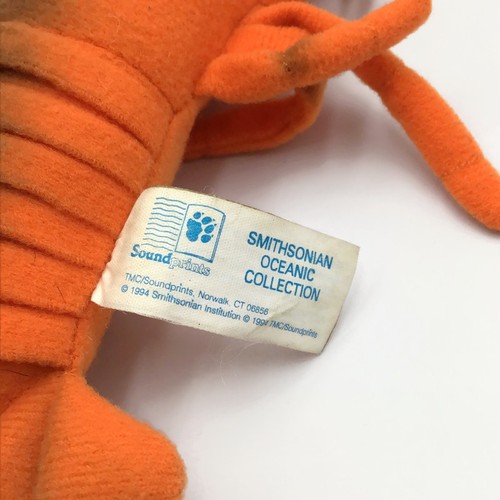 Smithsonian Institution LOBSTER'S SECRET Book & Plush Oceanic Collection 1996 - Picture 9 of 10