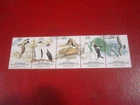 AAT (AUSTRALIAN ANTARCTIC TERRITORY) - 1983 - WILDLIFE - MOUNTED USED STRIP