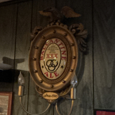 Ballantine Ale Collectible Beer Sign Decorative Wall Plaque Breweriana 