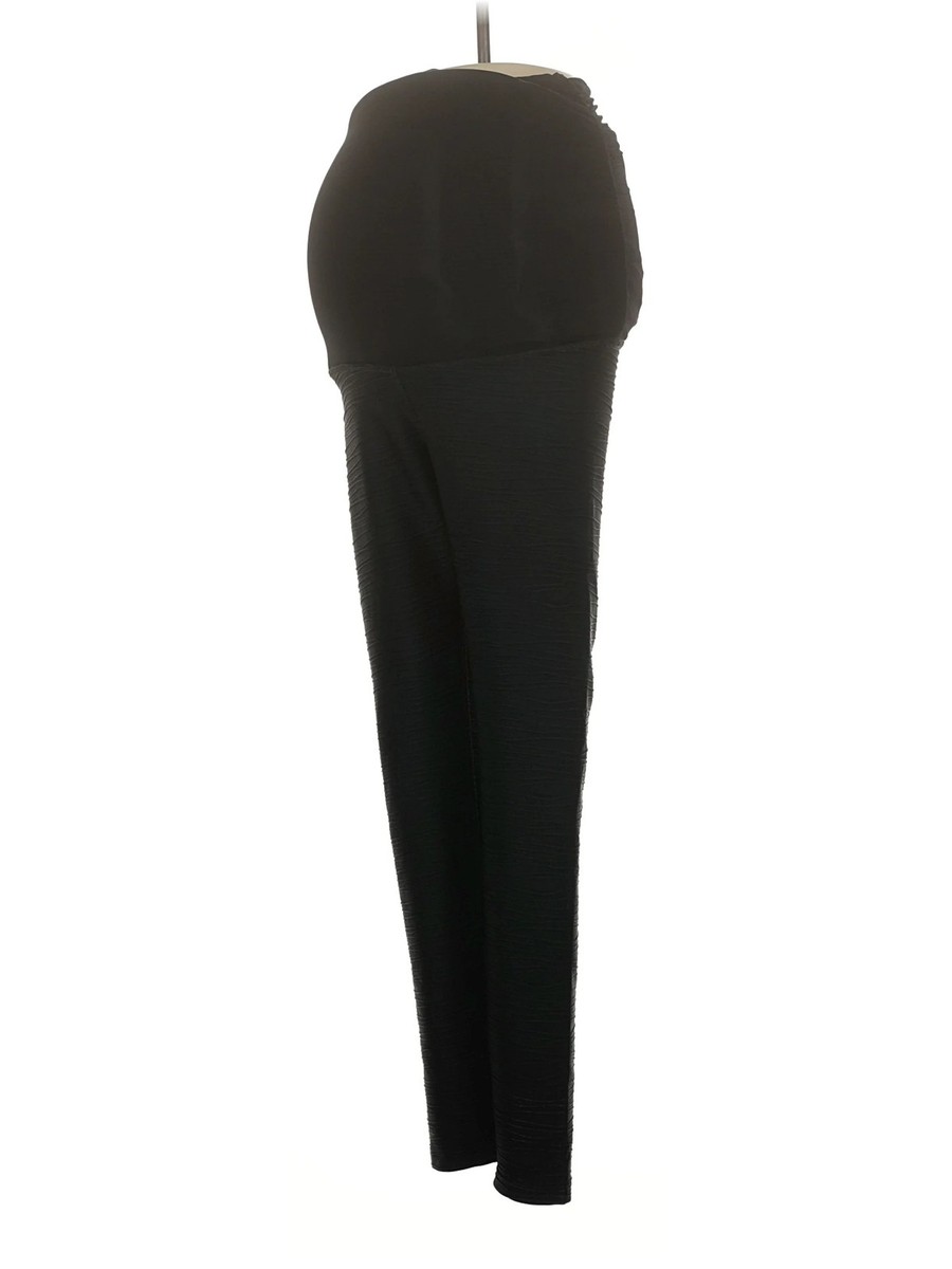 Beyond the Bump by Beyond Yoga Women Black Active Pants S Maternity