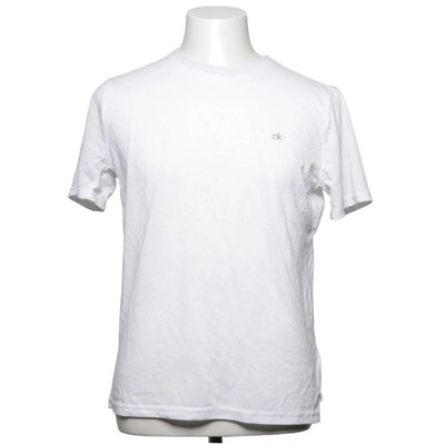 Calvin Klein Golf, T-shirt, Größe: M, Weiß, Polyester, Einfarbig, Herren #KSh