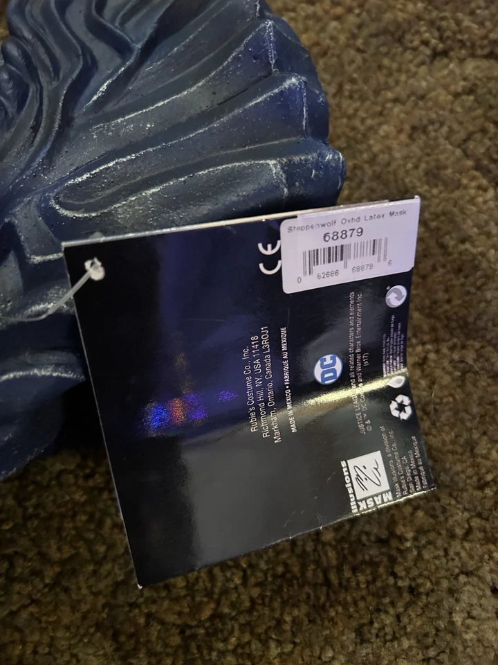 Máscara Steppenwolf Liga de la Justicia Vestido Elegante Halloween Adulto Disfraz Accesorio Foto 4 de 4